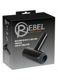 Черный мастурбатор с удобной ручкой Masturbator with 2 Functions - Orion - в Оренбурге купить с доставкой