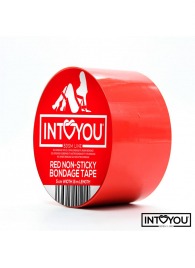 Красный скотч для фиксации Non-Sticky Bondage Tape - 15 м. - Intoyou - купить с доставкой в Оренбурге