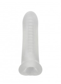 Белый фаллоудлинитель Striker - 13,5 см. - Lola Games - в Оренбурге купить с доставкой
