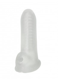 Белый фаллоудлинитель Striker - 13,5 см. - Lola Games - в Оренбурге купить с доставкой