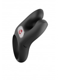 Черное эрекционное виброкольцо Nos - Fun Factory - в Оренбурге купить с доставкой