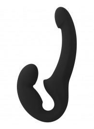 Черный безремневой страпон Share Lite - Fun Factory - купить с доставкой в Оренбурге