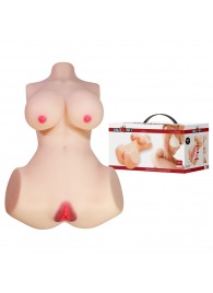 Мастурбатор-торс Aveline с 2 любовными тоннелями - Baile - в Оренбурге купить с доставкой