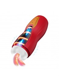 Интерактивный мастурбатор Solara с нагревом, вибрацией и поступательными движениями - Shots Media BV - в Оренбурге купить с доставкой