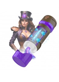 Интерактивный мастурбатор Misty с вакуумом, вибрацией и сжатием - Shots Media BV - в Оренбурге купить с доставкой