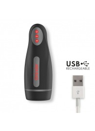 Черный автоматический мастурбатор с управлением через приложение - Oninder - в Оренбурге купить с доставкой