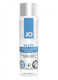 Охлаждающий лубрикант на водной основе JO Personal Lubricant H2O COOLING - 120 мл. - System JO - купить с доставкой в Оренбурге