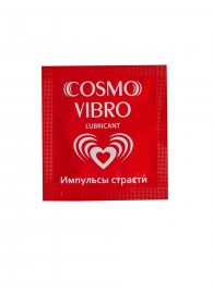 Пробник женского стимулирующего лубриканта на силиконовой основе Cosmo Vibro - 3 гр. - Биоритм - купить с доставкой в Оренбурге