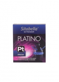 Стимулирующая насадка с усиками и шипиками Platino  Ураган - Sitabella - купить с доставкой в Оренбурге