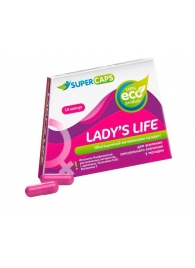 Возбуждающие капсулы Ladys Life - 14 капсул (0,35 гр.) - SuperCaps - купить с доставкой в Оренбурге