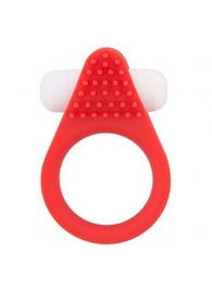 Красное эрекционное кольцо LIT-UP SILICONE STIMU RING 1 RED - Dream Toys - в Оренбурге купить с доставкой