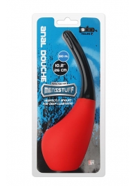 Анальный душ MENZSTUFF 310ML ANAL DOUCHE RED/BLACK - Dream Toys - купить с доставкой в Оренбурге