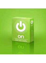 Цветные ароматизированные презервативы ON) Fruit   Color - 3 шт. - ON) - купить с доставкой в Оренбурге