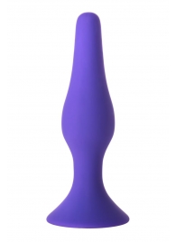 Фиолетовая анальная втулка Toyfa A-toys - 12,5 см. - A-toys