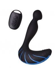 Чёрно-синий массажер простаты Erotist Third - Erotist Adult Toys - в Оренбурге купить с доставкой