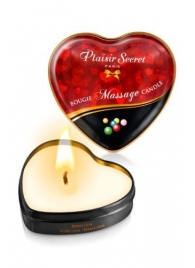 Массажная свеча с ароматом бубль-гума Bougie Massage Candle - 35 мл. - Plaisir Secret - купить с доставкой в Оренбурге