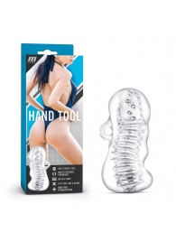 Прозрачный мастурбатор M for Men Hand Tool - Blush Novelties - в Оренбурге купить с доставкой