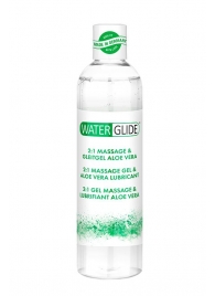 Гель-смазка 2-в-1 MASSAGE   LUBRICANT ALOE VERA - 300 мл. - Waterglide - купить с доставкой в Оренбурге