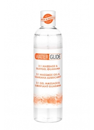 Гель-смазка 2-в-1 MASSAGE   LUBRICANT GUARANA - 300 мл. - Waterglide - купить с доставкой в Оренбурге