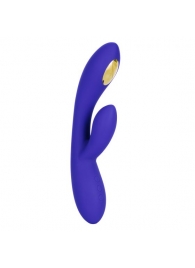 Фиолетовый вибратор с функцией электростимуляции Intimate E-Stimulator Dual Wand - 21,5 см. - California Exotic Novelties - купить с доставкой в Оренбурге