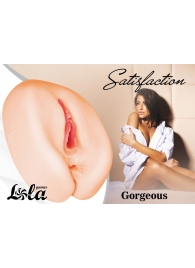 Мастурбатор с 2 тоннелями Satisfaction Gorgeous - Lola Games - в Оренбурге купить с доставкой