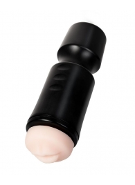 Мастурбатор-ротик A-Toys в черной колбе - A-toys - в Оренбурге купить с доставкой