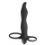 Черная вибронасадка для двойного проникновения Flirtini - 15,9 см. - Lola Games - купить с доставкой в Оренбурге