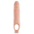 Телесный реалистичный фаллоудлинитель 9 Inch Silicone Cock Sheath Penis Extender - 22,86 см. - Blush Novelties - в Оренбурге купить с доставкой