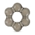 Дымчатое эрекционное кольцо Stay Hard Thick Bead Cock Ring - Blush Novelties - в Оренбурге купить с доставкой