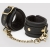 Черные наручники Bound to You Faux Leather Wrist Cuffs - Fifty Shades of Grey - купить с доставкой в Оренбурге