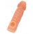 Телесная закрытая насадка с шершавой головкой Cock Sleeve Size L - 17,6 см. - KOKOS - в Оренбурге купить с доставкой