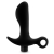 Черный анальный вибратор Silicone Vibrating Prostate Massager 01 - 10,8 см. - Blush Novelties - в Оренбурге купить с доставкой