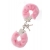 Металлические наручники с розовой меховой опушкой METAL HANDCUFF WITH PLUSH PINK - Dream Toys - купить с доставкой в Оренбурге