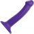 Фиолетовый фаллоимитатор-насадка Strap-On-Me Dildo Dual Density size M - 18 см. - Strap-on-me - купить с доставкой в Оренбурге