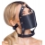 Черный намордник с кляпом-шаром Head Harness With A Gag - Orion - купить с доставкой в Оренбурге