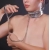 Серебристый ошейник из искусственной кожи - Sitabella - купить с доставкой в Оренбурге