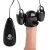 Черная стимулирующая насадка для головки полового члена Multi Speed Vibrating Penis Head Teaser - XR Brands - в Оренбурге купить с доставкой