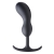Черный массажер простаты с утяжелителями Premium Silicone Weighted Prostate Plug Large - 18,8 см. - XR Brands - в Оренбурге купить с доставкой