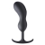 Черный массажер простаты с утяжелителями Premium Silicone Weighted Prostate Plug XL - 20,8 см. - XR Brands - в Оренбурге купить с доставкой