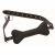 Черный кляп в форме косточки Hound Adjustable Dog Bone Gag - XR Brands - купить с доставкой в Оренбурге