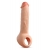 Телесная насадка-удлинитель Thrive 8.75 Inch Realistic Penis Extender Sleeve - 22,2 см. - Blush Novelties - в Оренбурге купить с доставкой