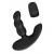 Черный силиконовый стимулятор простаты Levett Nitoc с пультом ДУ - Levett - в Оренбурге купить с доставкой