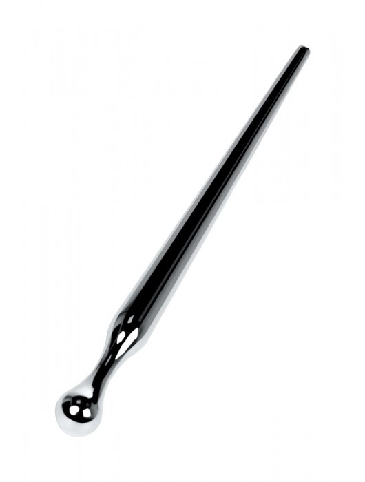 Серебристый уретральный плаг-игла TOYFA Metal - 10 см. - ToyFa - купить с доставкой в Оренбурге