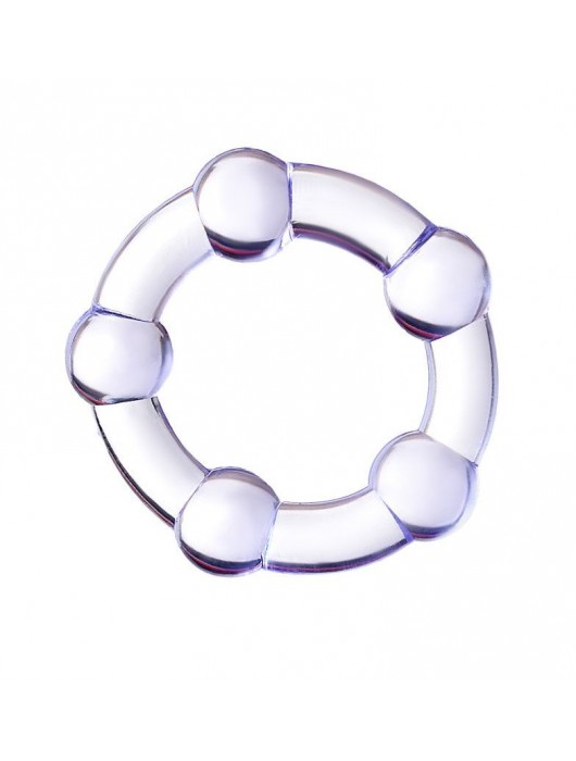 Фиолетовое эрекционное кольцо A-Toys - A-toys - в Оренбурге купить с доставкой