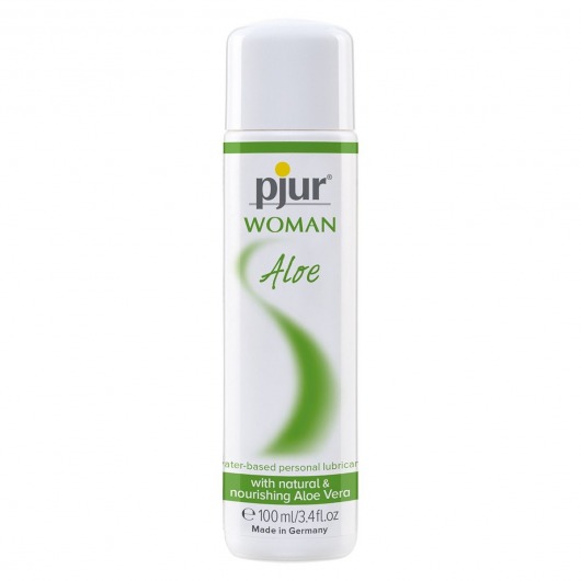 Лубрикант на водной основе pjur WOMAN Aloe - 100 мл. - Pjur - купить с доставкой в Оренбурге