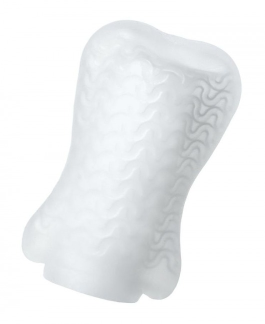 Белый мастурбатор A-Toys Pocket Wavy - A-toys - в Оренбурге купить с доставкой