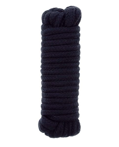 Чёрная веревка для связывания BONDX LOVE ROPE - 5 м. - Dream Toys - купить с доставкой в Оренбурге