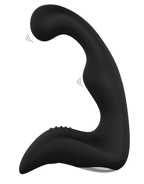 Чёрный перезаряжаемый массажёр простаты BOOTY PLEASER - Dream Toys - в Оренбурге купить с доставкой