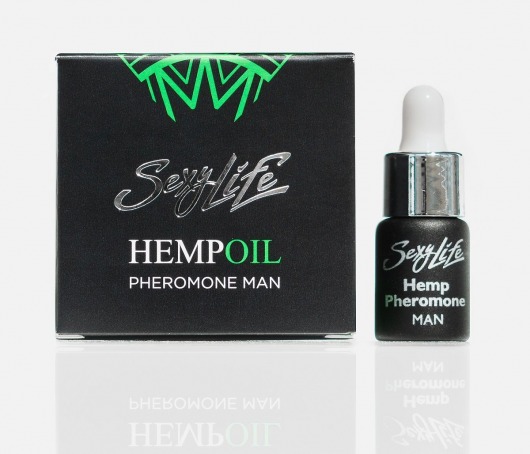 Мужские духи с феромонами Sexy Life HEMPOIL man - 5 мл. -  - Магазин феромонов в Оренбурге