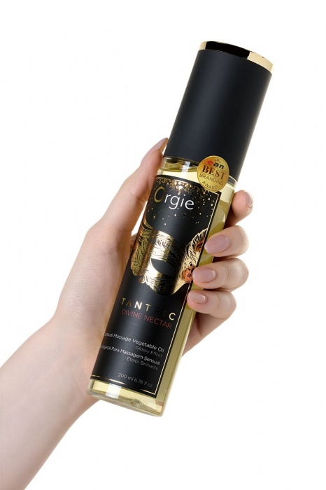 Растительное массажное масло Orgie Tantric Divine Nectar - 200 мл. - ORGIE - купить с доставкой в Оренбурге